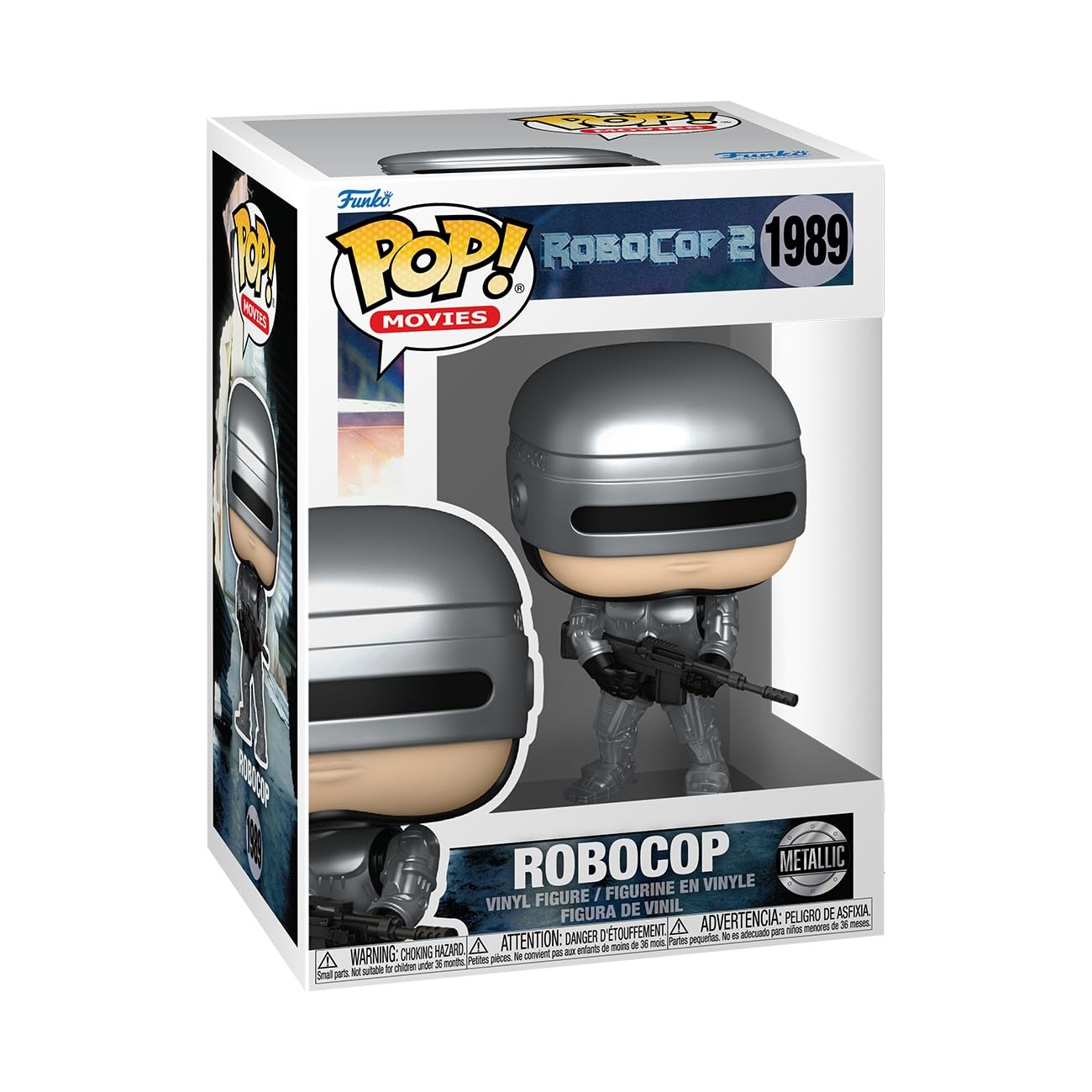 Funko POP! ロボコップ2 Amazon.com: Funko POP! Movies: Robocop - Robocop (Metallic) with